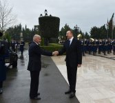 В Азербайджане состоялась церемония официальной встречи президента Афганистана (ФОТО)