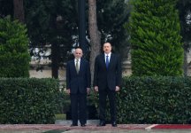 В Азербайджане состоялась церемония официальной встречи президента Афганистана (ФОТО)