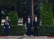 В Азербайджане состоялась церемония официальной встречи президента Афганистана (ФОТО)