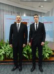 Президент Азербайджана и его супруга приняли участие в церемонии, посвященной спортивным итогам 2015 года