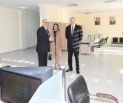 Президент Азербайджана и его супруга приняли участие в открытии жилого здания для инвалидов по зрению (ФОТО)