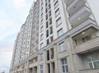 Президент Азербайджана и его супруга приняли участие в открытии жилого здания для инвалидов по зрению (ФОТО)