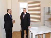 Президент Азербайджана и его супруга приняли участие в открытии жилого здания для инвалидов по зрению (ФОТО)