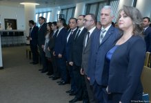 В Баку прошло шестое Общее собрание отчетно-выборного характера Общественного объединения "Федерации гимнастики Азербайджана" (ФОТО)