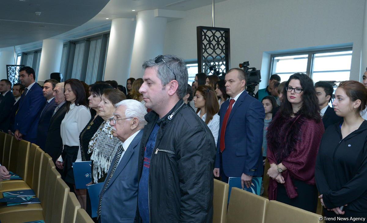 В Баку прошло шестое Общее собрание отчетно-выборного характера Общественного объединения "Федерации гимнастики Азербайджана" (ФОТО)