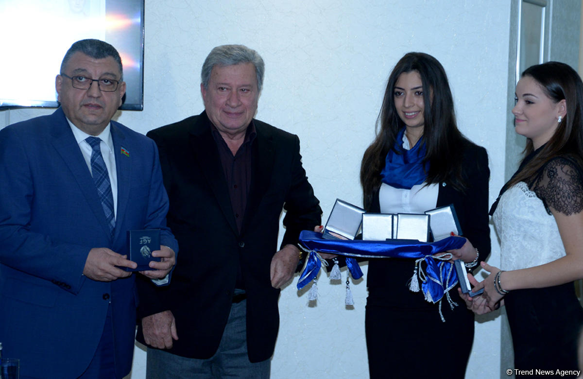 В Баку прошло шестое Общее собрание отчетно-выборного характера Общественного объединения "Федерации гимнастики Азербайджана" (ФОТО)