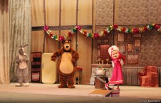 "Маша и Медведь" очаровали юных бакинцев и их родителей (ФОТО)