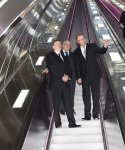 Президент Азербайджана принял участие в открытии второго выхода одной из станций бакинского метро (ФОТО)
