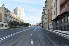 Президент Ильхам Алиев ознакомился с состоянием улиц в одном из районов Баку после реконструкции (ФОТО)