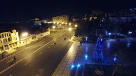 Президент Ильхам Алиев ознакомился с состоянием улиц в одном из районов Баку после реконструкции (ФОТО)