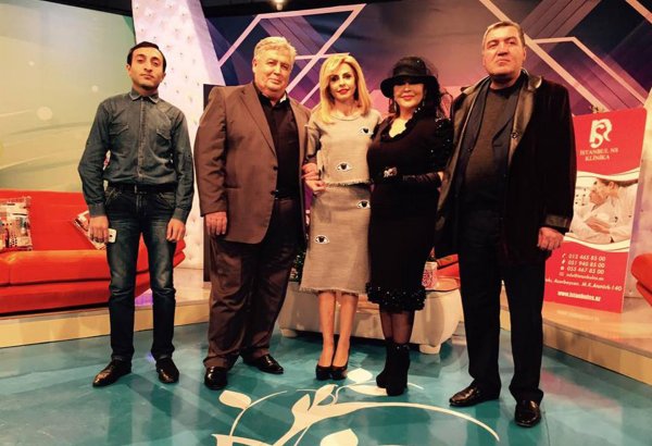 Азербайджанский Ален Делон отметил юбилей "17 лет" в прямом эфире (ФОТО)