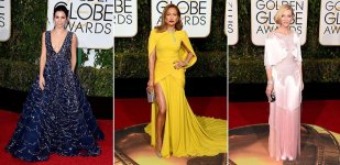 Лучшие платья премии "Золотой глобус-2016" (ФОТО)