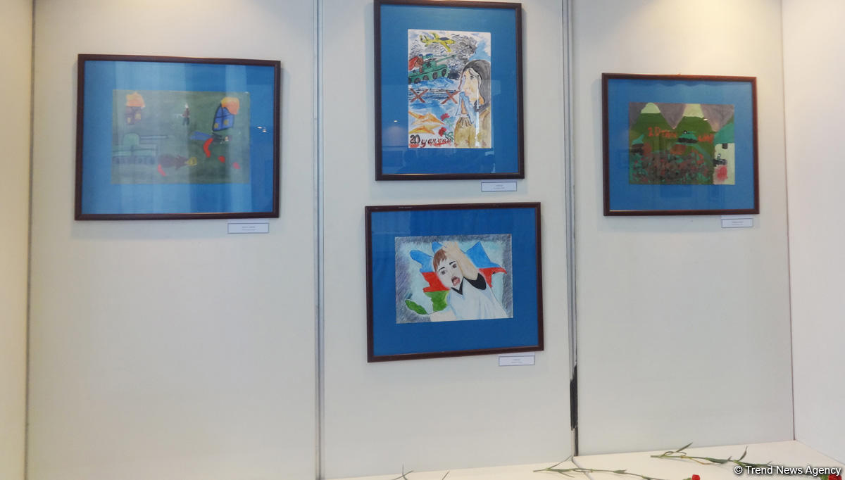 Трагедия 20 января глазами юных художников (ФОТО)