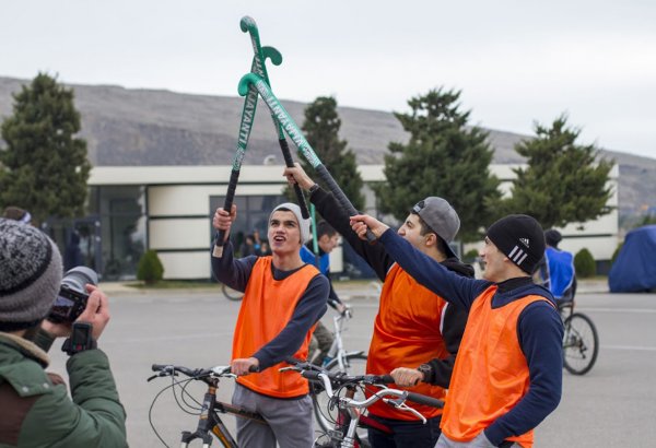 В Баку определились победители креативного турнира по велополо (ФОТО)