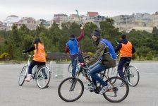 В Баку определились победители креативного турнира по велополо (ФОТО)