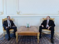 Президент Ильхам Алиев принял верительные грамоты новых послов Словении и Швеции
