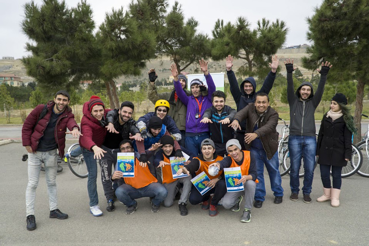 В Баку определились победители креативного турнира по велополо (ФОТО)