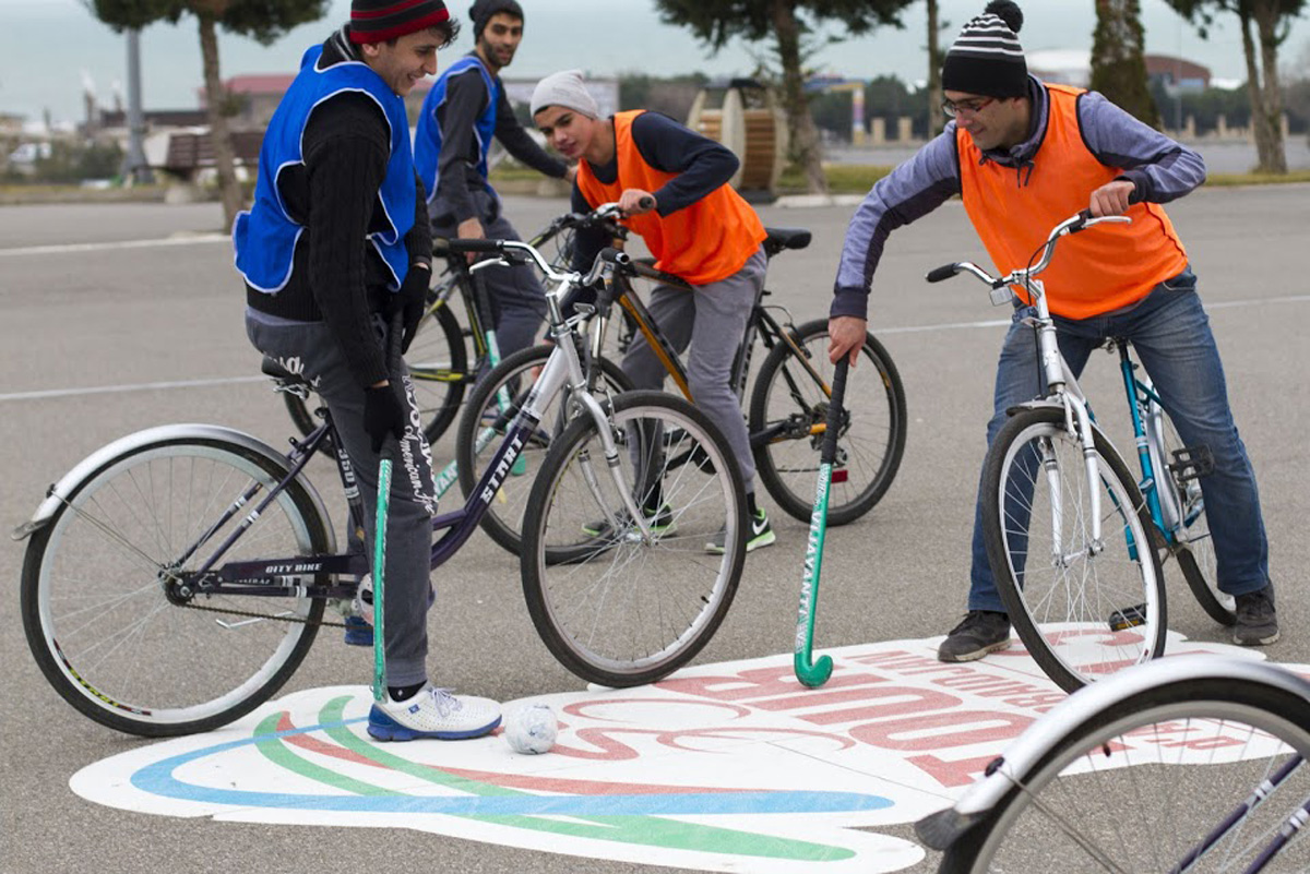 В Баку определились победители креативного турнира по велополо (ФОТО)