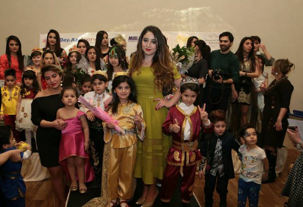 Национальные орнаменты на модном дефиле в Баку (ФОТО)