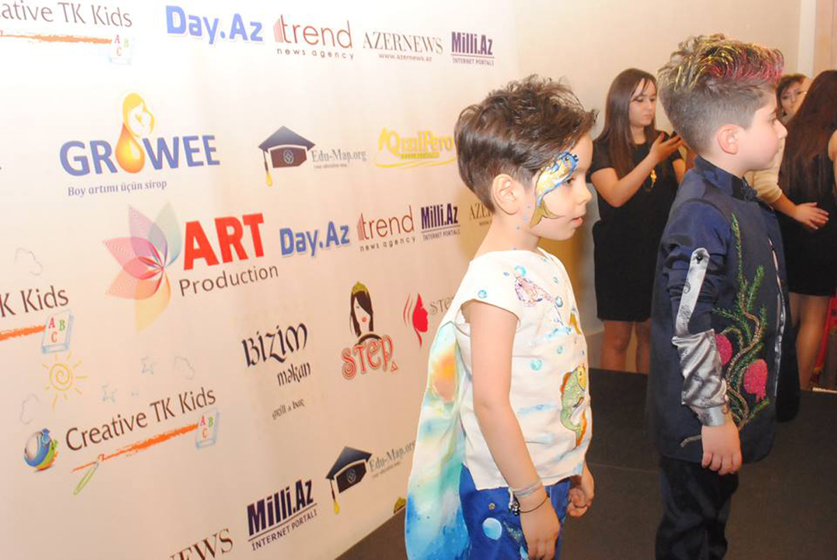 Национальные орнаменты на модном дефиле в Баку (ФОТО)