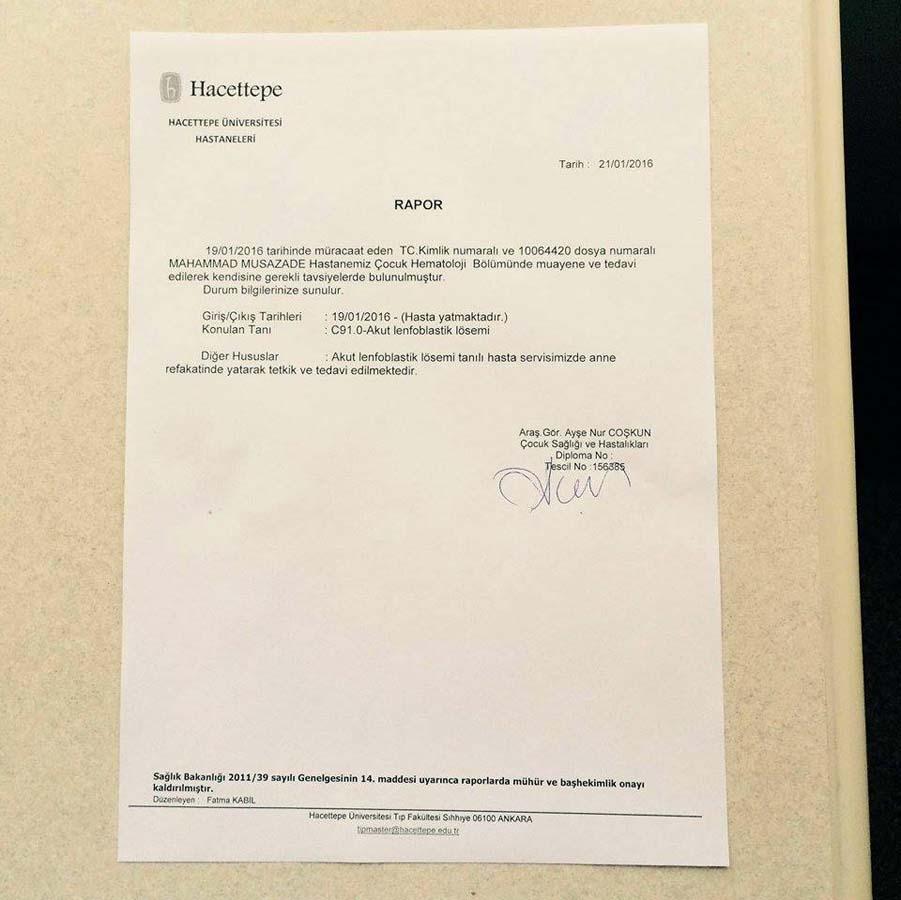 5-летнему Мухаммеду необходимая срочная помощь (ФОТО)