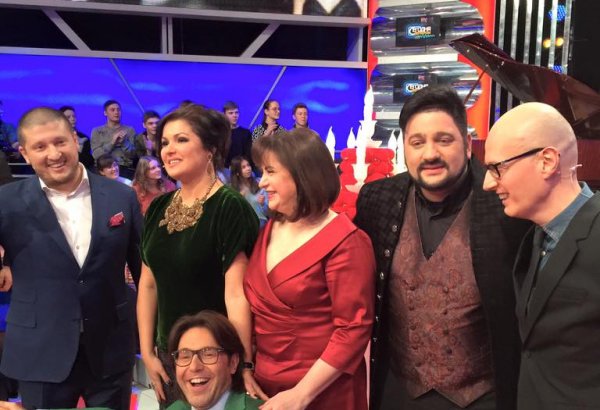 Азербайджанский певец в гостях у Андрея Малахова (ФОТО)