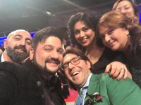 Азербайджанский певец в гостях у Андрея Малахова (ФОТО)