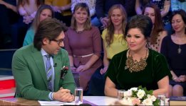 Анна Нетребко и мама Юсифа Эйвазова встретились у Андрея Малахова (ФОТО)