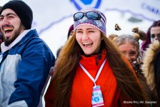 Экстремальные развлечения азербайджанской молодежи на склонах снежных гор (ФОТО)
