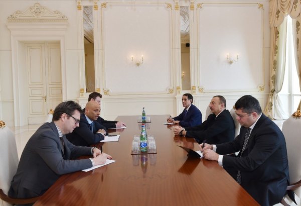 Президент Азербайджана принял спецпредставителя генсека НАТО