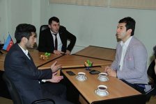 Телеведущий Салех Багиров провел интересный семинар для студентов (ФОТО)