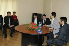 Телеведущий Салех Багиров провел интересный семинар для студентов (ФОТО)