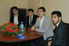 Телеведущий Салех Багиров провел интересный семинар для студентов (ФОТО)