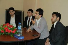 Телеведущий Салех Багиров провел интересный семинар для студентов (ФОТО)