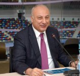 В Баку состоялась встреча глав и представителей делегаций, прибывших на Кубок мира по спортивной гимнастике (ФОТОРЕПОРТАЖ)