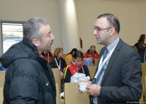 В Баку состоялась встреча глав и представителей делегаций, прибывших на Кубок мира по спортивной гимнастике (ФОТОРЕПОРТАЖ)