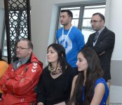В Баку состоялась встреча глав и представителей делегаций, прибывших на Кубок мира по спортивной гимнастике (ФОТОРЕПОРТАЖ)