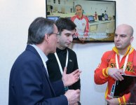 В Баку состоялась встреча глав и представителей делегаций, прибывших на Кубок мира по спортивной гимнастике (ФОТОРЕПОРТАЖ)
