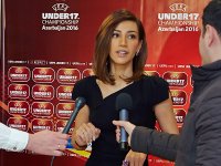 Ройа Айхан стала послом чемпионата Европы по футболу (ФОТО)