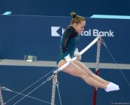 Выступления азербайджанских гимнастов в первый день Кубка мира в Баку (ФОТОРЕПОРТАЖ)