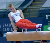 Выступления азербайджанских гимнастов в первый день Кубка мира в Баку (ФОТОРЕПОРТАЖ)