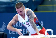 Выступления азербайджанских гимнастов в первый день Кубка мира в Баку (ФОТОРЕПОРТАЖ)