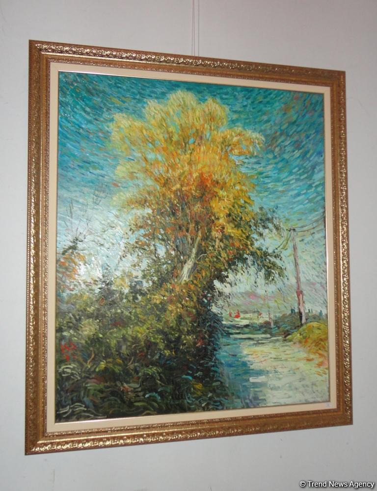 Полотна Исы Мамедова, где много света, воздуха и насыщенных красок (ФОТО)