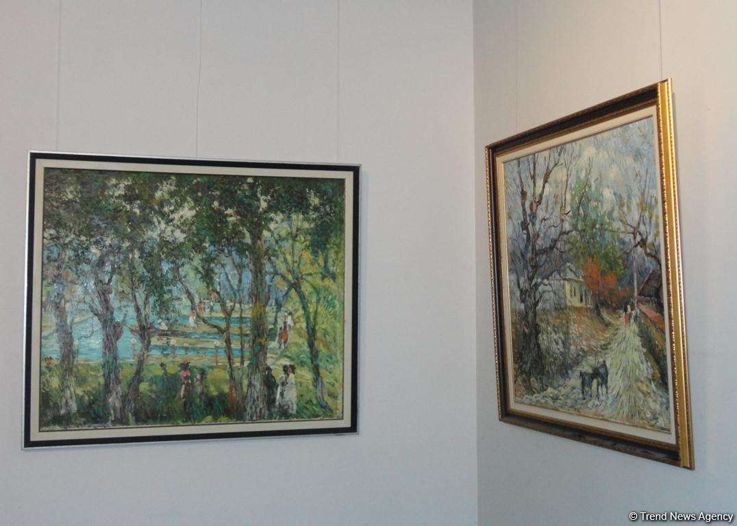 Полотна Исы Мамедова, где много света, воздуха и насыщенных красок (ФОТО)