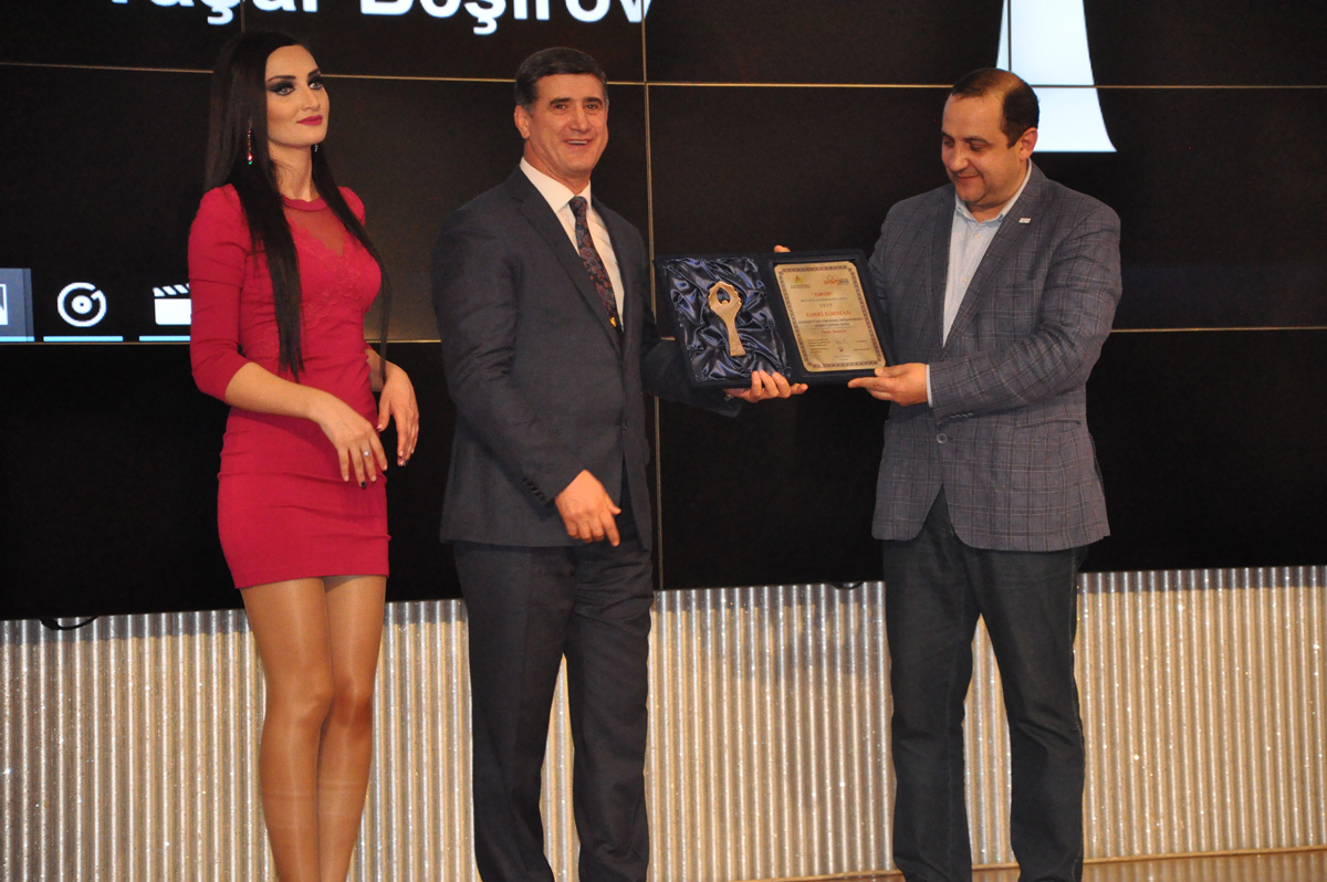 В Баку состоялась церемония награждения спортивной премией "ZƏFƏR 2015" (ФОТО)