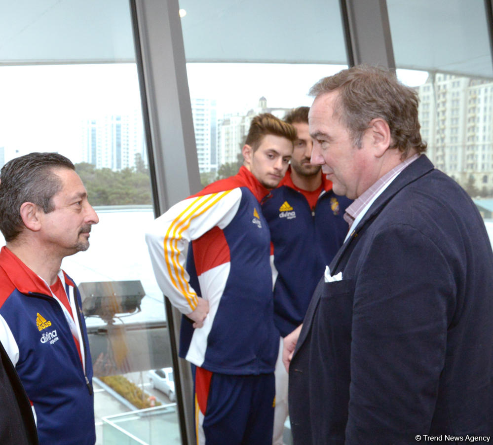 Испанские гимнасты рады выступать на соревнованиях в Баку - посол (ФОТО)