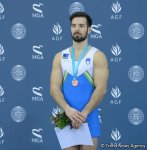 В Баку прошла церемония награждения первых победителей Кубка мира по спортивной гимнастике (Фоторепортаж)