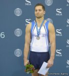 В Баку прошла церемония награждения первых победителей Кубка мира по спортивной гимнастике (Фоторепортаж)