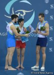 В Баку прошла церемония награждения первых победителей Кубка мира по спортивной гимнастике (Фоторепортаж)