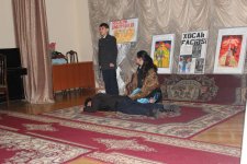 Бакинские школьники почтили память жертв Ходжалинской трагедии (ФОТО)